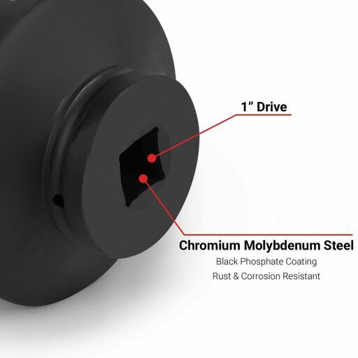 Daytona D1S110MM 110mm 1" Drive 6 Point Metric Impact Socket – image 5