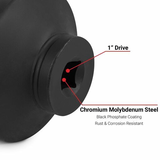 Daytona D1S120MM 120mm 1" Drive 6 Point Metric Impact Socket – image 5