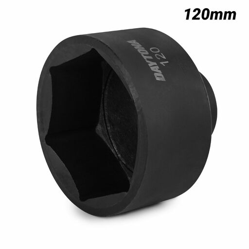 Daytona D1S120MM 120mm 1" Drive 6 Point Metric Impact Socket