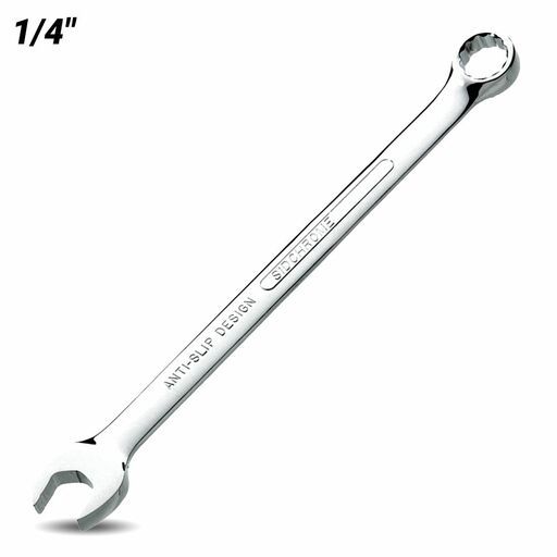 Sidchrome SCMT22415 1/4" Imperial Ring & Open End Combination Spanner – image 2