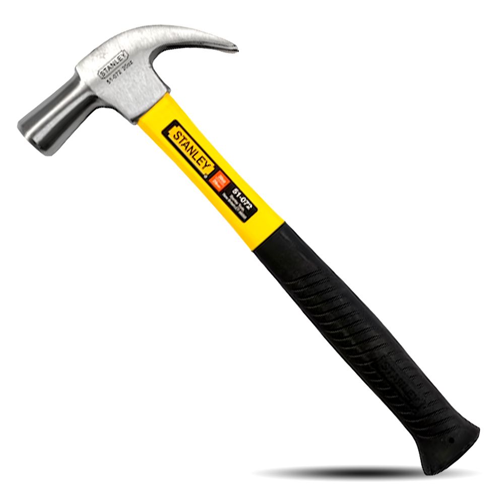 Stanley 51-072 20Oz / 565G Curve-Claw Fiberglass Hammer – image 1