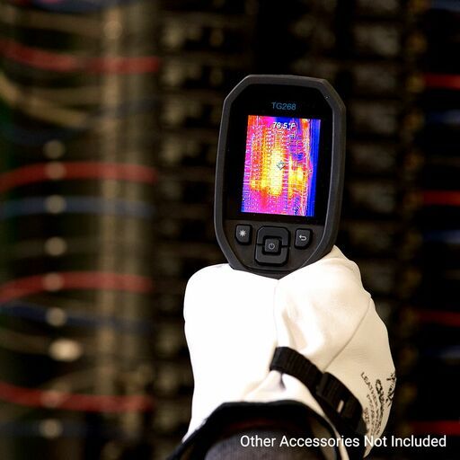 FLIR TG268 (87505-0505) 24:1 Spot IR Thermal Imaging Camera with Bullseye Laser and Type K Thermocouple – image 13