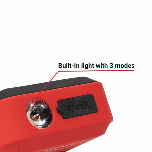 Schumacher SL473 (94065473) 1500 PA Lithium Portable Jump Starter + Power pack – image 4