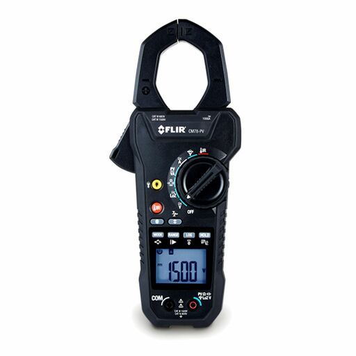 FLIR CM78-PV CAT III 1500 V Solar Clamp Meter – image 2