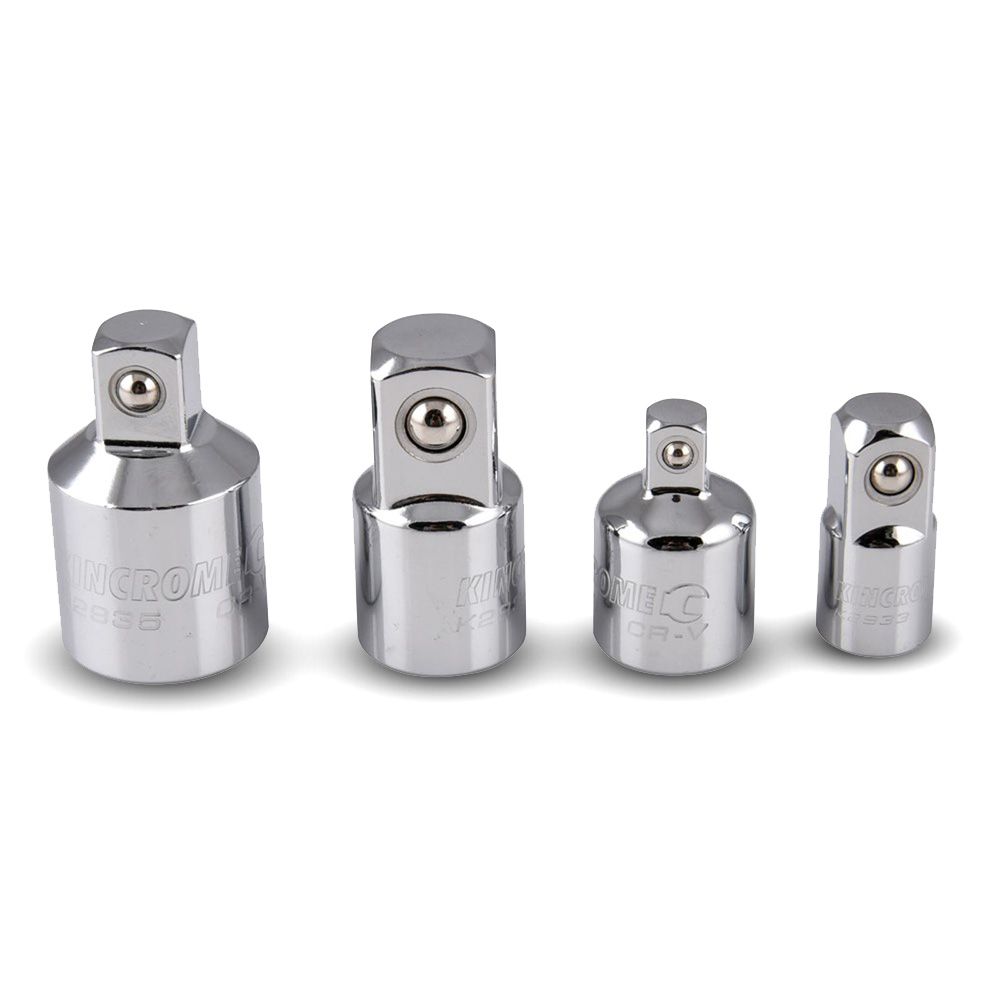 Kincrome K2937 4pce 1/4", 3/8" & 1/2" Drive Socket Adaptor Set – image 1
