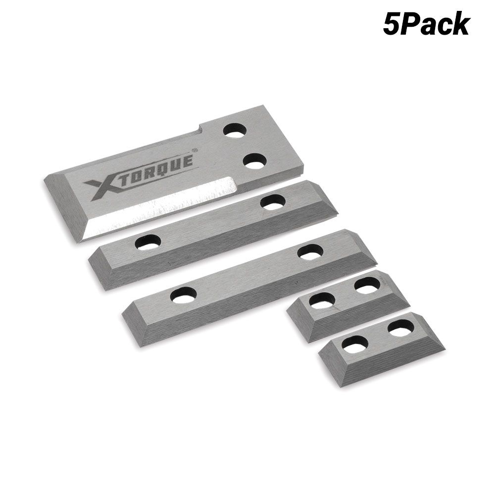 Xtorque XDL5P 5pce Door Latch Chisel Replacement Blade Set – image 1