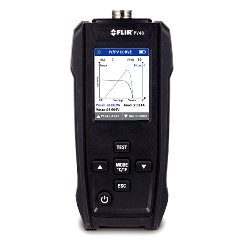 FLIR PV48 Solar Panel Tester and I-V Curve Tracer with Temperature Measurements – image 2