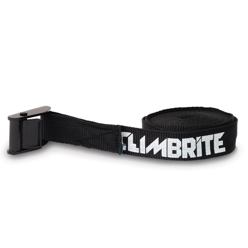 Climbrite CSTR4M 4m x 22mm Tie Down Strap150kg Black – image 2