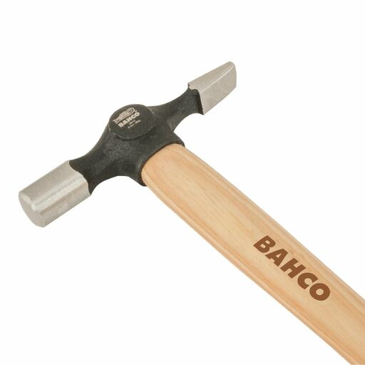 Bahco 490-3.5 325mm Cross Pein Pin Hammer with Hickory Handle – image 5