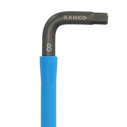 Bahco C1997LM/9P 9pce Metric Long Ball End Coloured Hex L-Key Set – image 7