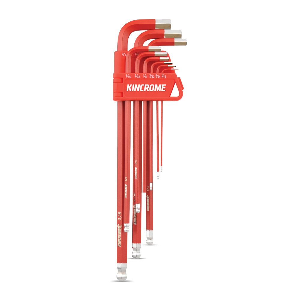 983 Key Kincrome K5042 9pce Ball Point Hex Key Set Long Series - Imperial