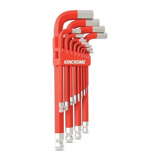 Kincrome K5093 13pce Ball Point Jumbo Key Wrench Set - Imperial