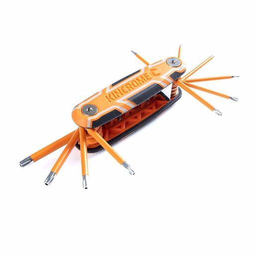 Kincrome K5393 10pce Folding Tamperproof TORX Set - Orange – image 3