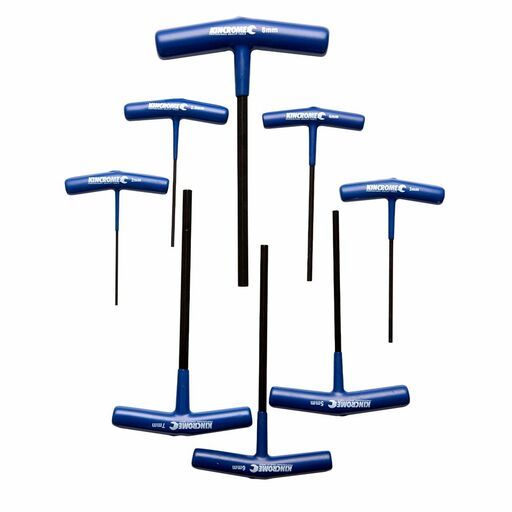 Kincrome K5281 8pce T-Handle Hex Key Set - Metric