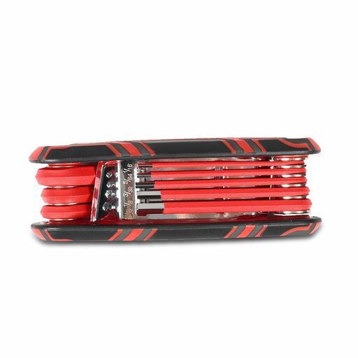 Kincrome K5391 8pce Folding Hex Key Set Imperial - Red – image 4