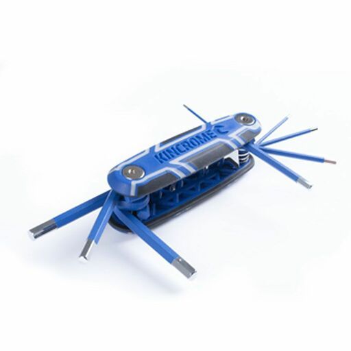 Kincrome K5390 8pce Folding Hex Key Set Imperial - Blue – image 3