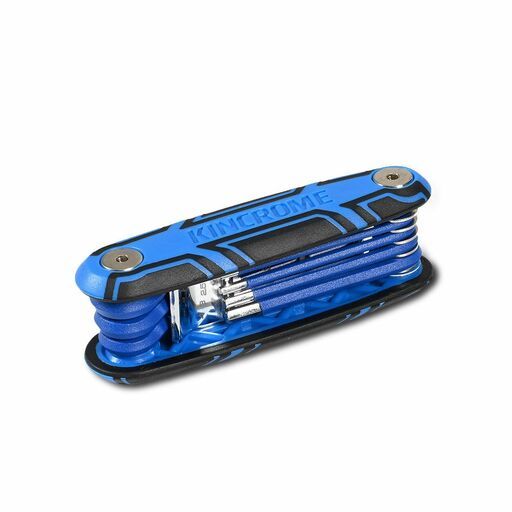 Kincrome K5390 8pce Folding Hex Key Set Imperial - Blue – image 2