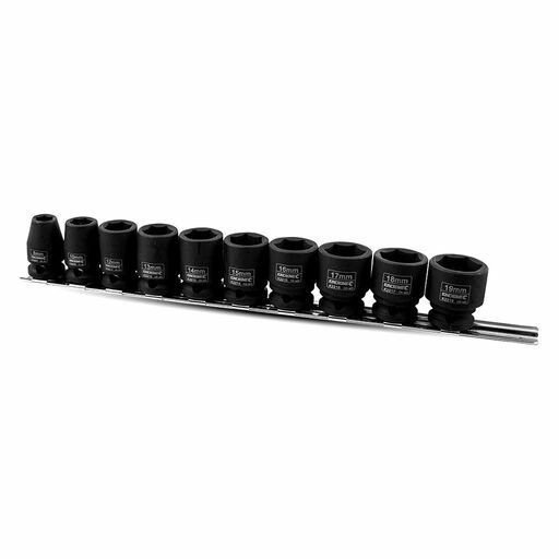 Kincrome K2091 3/8" Drive Impact Socket Rail - Metric