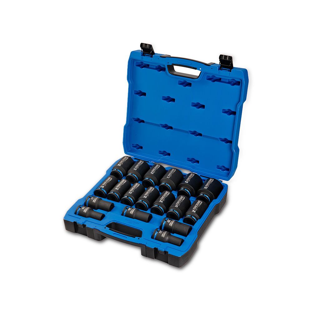 Kincrome K28246 18pce 3/4" Impact Drive Deep Metric Socket Set – image 1