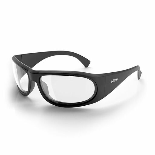 SafeStyle SMBC100 Sonics Matte Black Frame Clear Lens