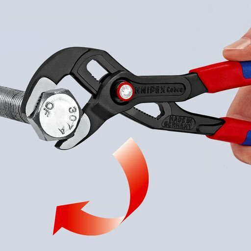 Knipex 8721250SB 250mm Cobra Quick Set Multigrip Water Pump Plier – image 5