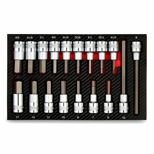 Sidchrome SCMT11404 283pce Metric & A/F 17 Drawer Tool Kit Roller Chest & Cabinet Set – image 5