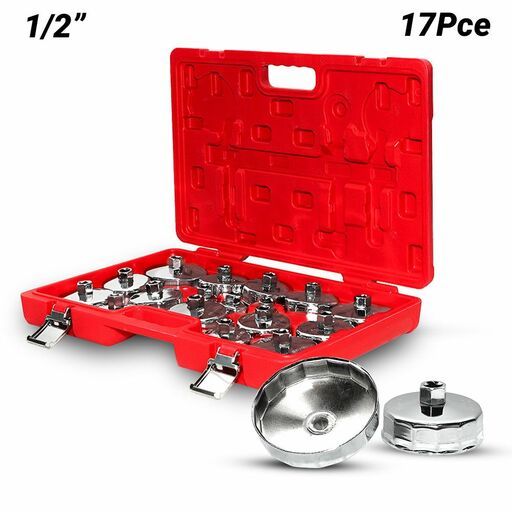 Daytona DOF17 17pce Oil Filter Cup Wrench