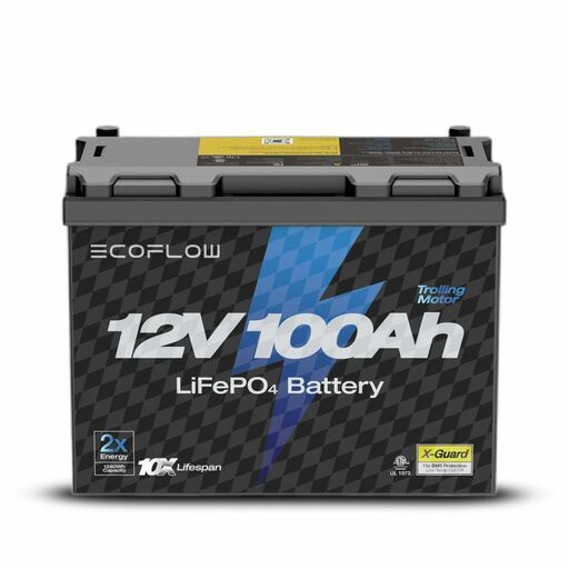 EcoFlow EF12V100AhBPTM-US 12V Li-ion Trolling Motor Battery – image 2