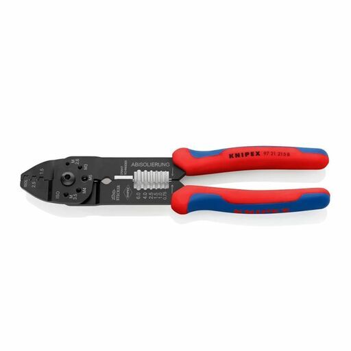 Knipex 9721215B 230mm Non-Insulated Open Plug Type Connectors Crimping Plier – image 3