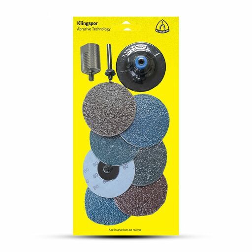 Klingspor 351333 50mm D.I.Y Quick Change Disc Set – image 2