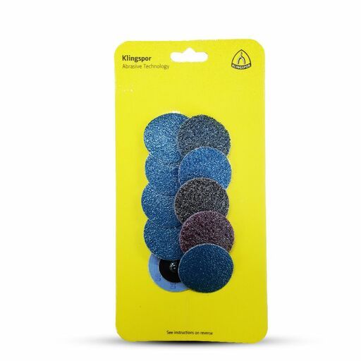 Klingspor 354096 7pce 50mm D.I.Y Quick Change Disc Set – image 2