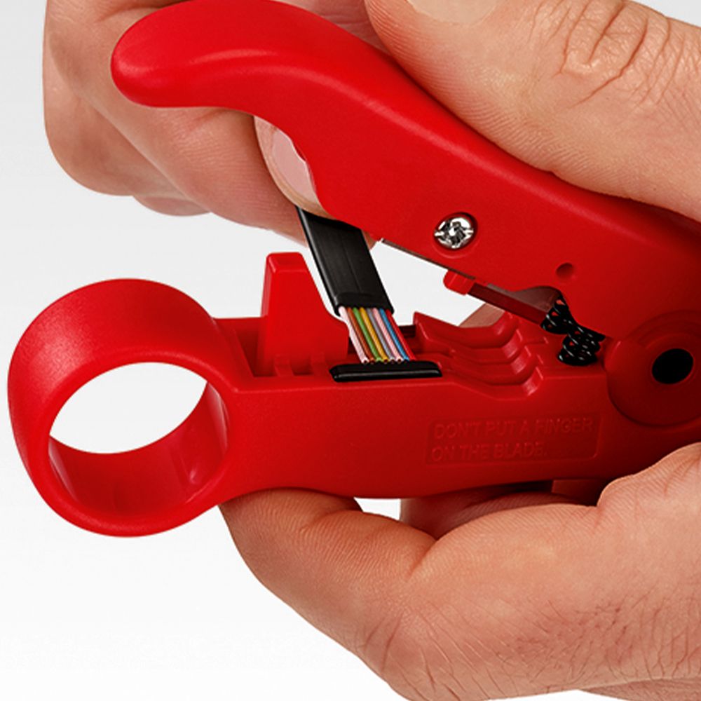 Knipex 166006SB Wire Stripping Tool for Coax and Data Cable – image 5