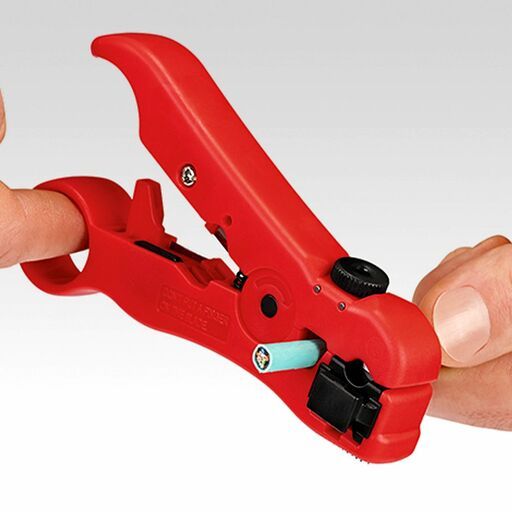 Knipex 166006SB Wire Stripping Tool for Coax and Data Cable – image 4