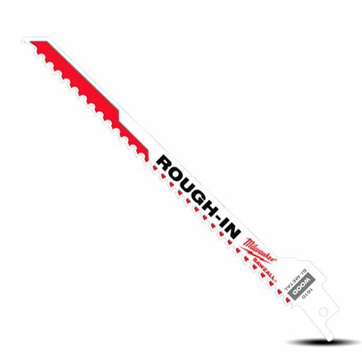 Milwaukee 48001610 5-Pack 185mm 7-3/8 5TPI SAWZALL Rough-In Blade – image 4
