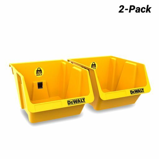 DeWalt DWST82813-1 2-Pack Plastic Bins – image 2