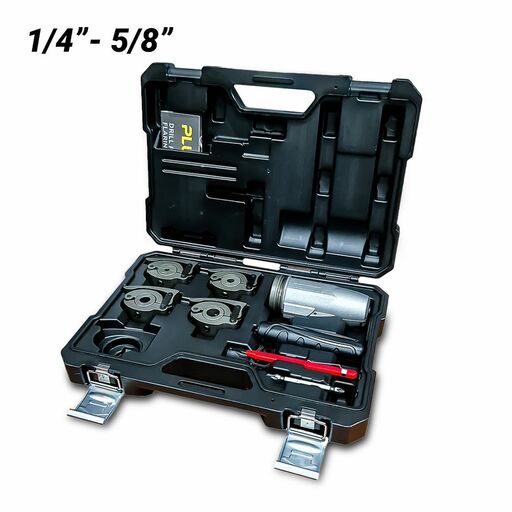 PlumBOSS DFT01 1/4" - 5/8" Drill Powered Flaring Tool Kit
