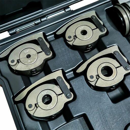 PlumBOSS DFT01 1/4" - 5/8" Drill Powered Flaring Tool Kit – image 3