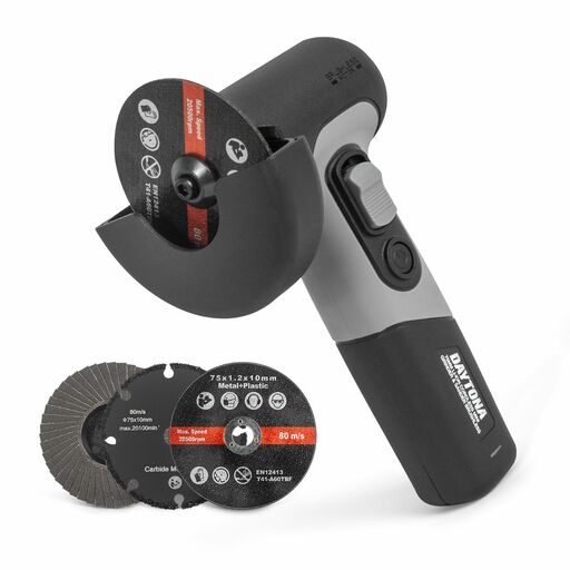 Daytona DMIG12V 12V 75mm Mini Cordless Brushless Motor Grinder