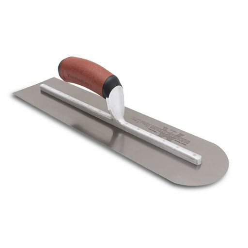 Marshalltown MTMXS66RED 406mm x 102mm Carbon Steel Durasoft Handle Finishing Trowel – image 2