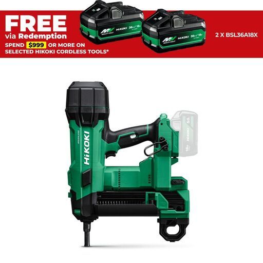 HiKOKI NC1840DA(H3Z) 18V Li-ion Cordless Gasless Concrete Nailer - Skin Only