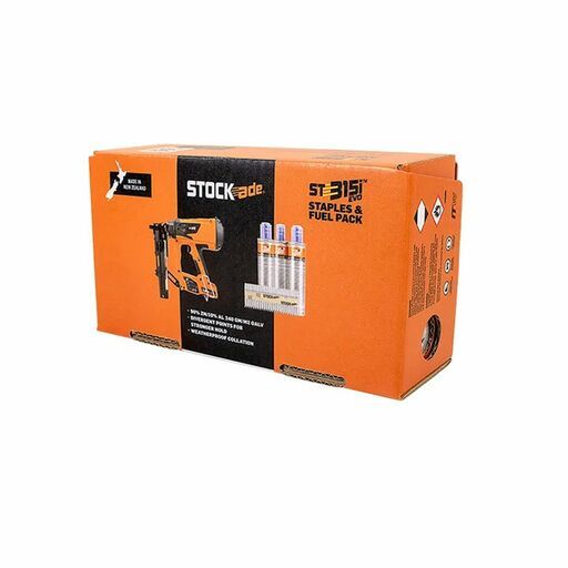 Stockade SB33i 1800 Pack 33mm x 3.15mm Staple Barbed Box With Fuel Pack – image 2