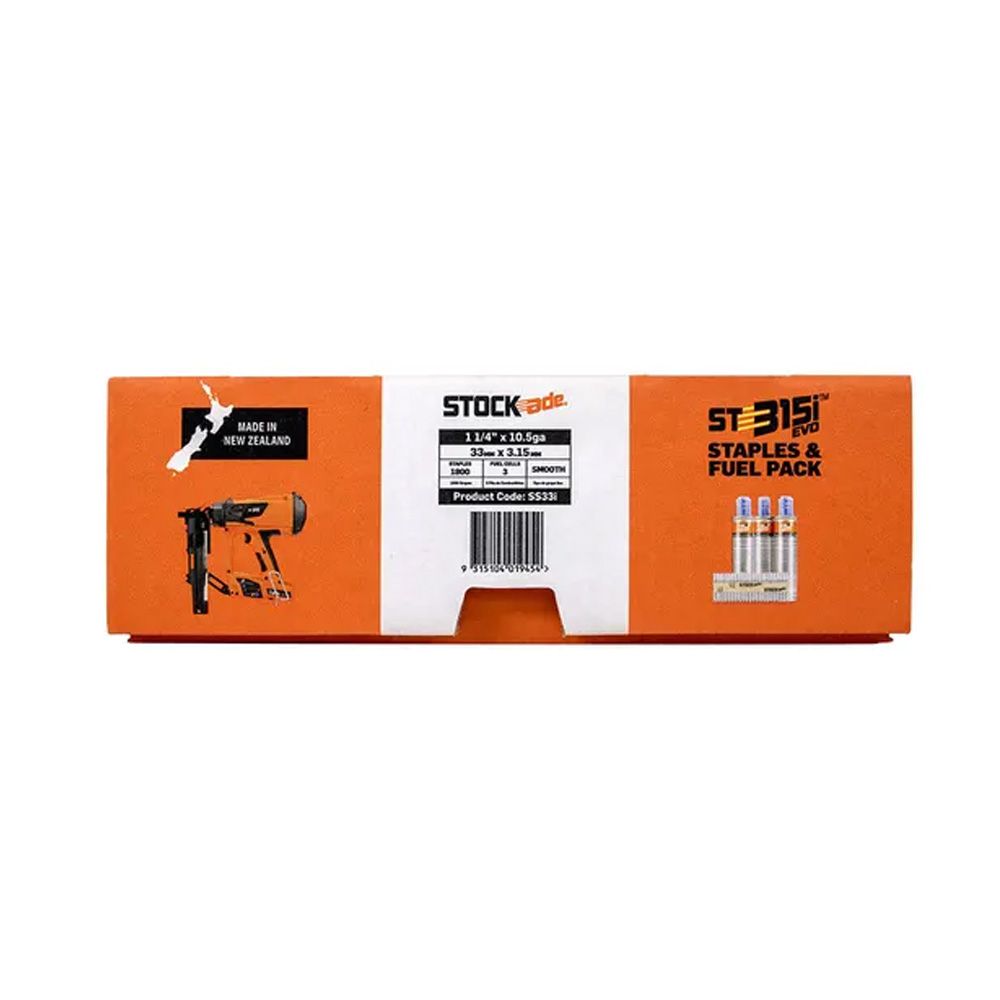 Stockade SB33i 1800 Pack 33mm x 3.15mm Staple Barbed Box With Fuel Pack – image 5