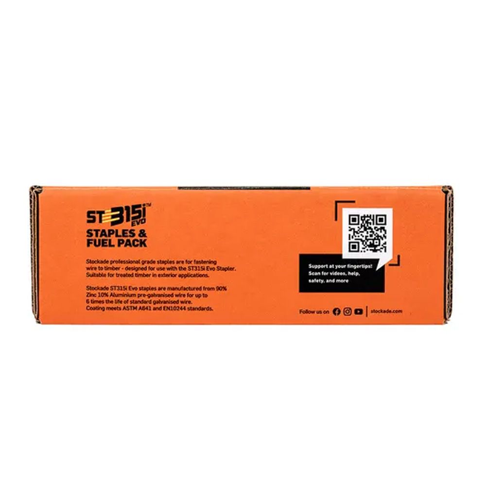 Stockade SB33i 1800 Pack 33mm x 3.15mm Staple Barbed Box With Fuel Pack – image 4