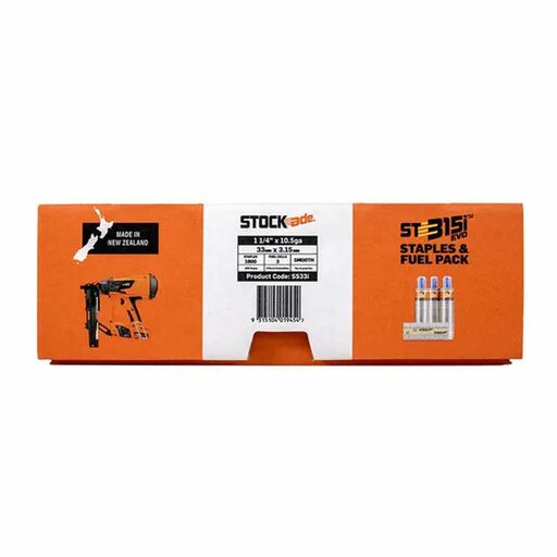 Stockade SS33i 1800-Pack 33mm x 3.15mm Staple Box With Fuel Pack – image 5