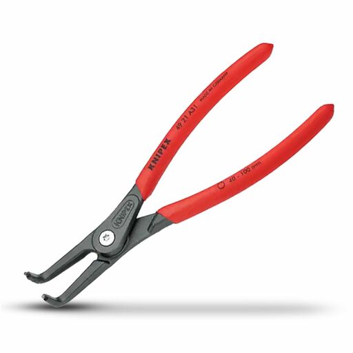 Knipex 4921A31SB 210mm Precision External Bent Circlip Pliers – image 2