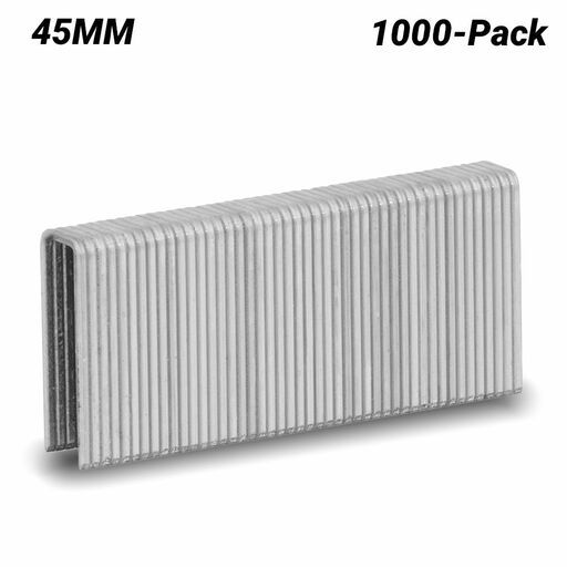 Paslode A18245 1000-Pack 45mm 15.5 Gauge Electro Galvanized 80 Series Flooring Staples