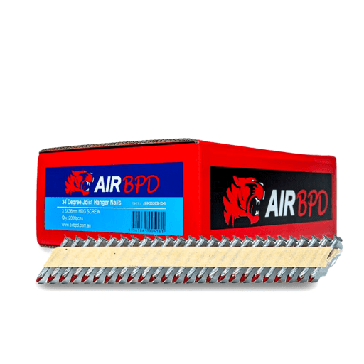 Air BPD JHN3336SHDG 2000-Pack 36mm x 3.33mm Joist Hanger Strip Nail Hot Dip Galvanised Finish Screw Shank – image 3