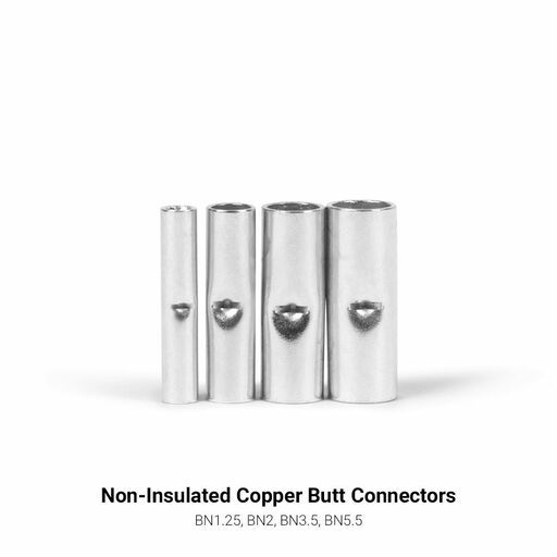 Fixed Fasteners FFBC220 220pce Non Insulated Copper Butt Connectors – image 5