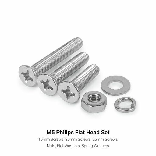 Fixed Fasteners FFFH680 680pce Heavy Duty Stainless Steel Phillips Flat Head Machine Assortment Kit – image 6