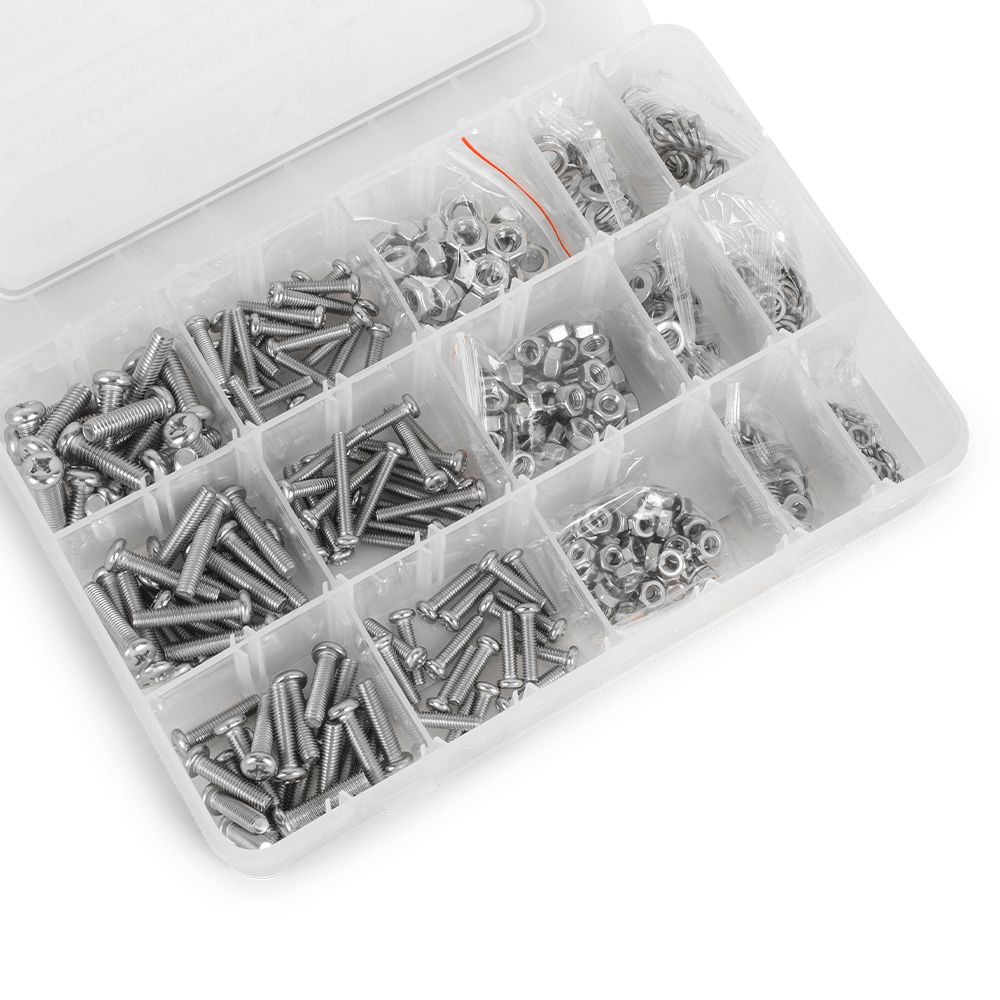 Fixed Fasteners FFPS510 510pce Heavy Duty Stainless Steel Pan Head ...